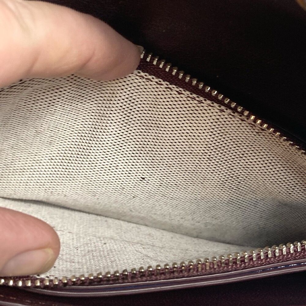 EUC Coach 1941 Steel Blue Wristlet clutch - Picture 10 of 12